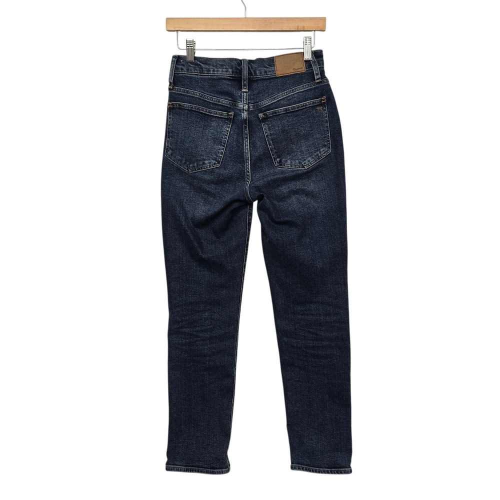 Madewell The Perfect Vintage Jean  Women's‎ Size 25 Dark Wash High Rise - Picture 2 of 10